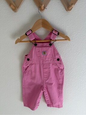 Baby Pink Carhartt Overalls